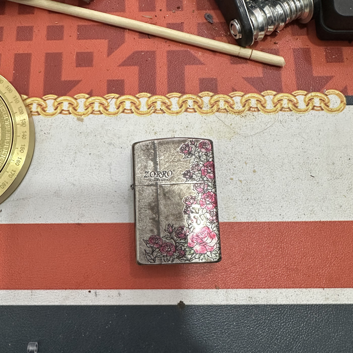 防风玫瑰打火机高颜值个性创意适合作为礼物