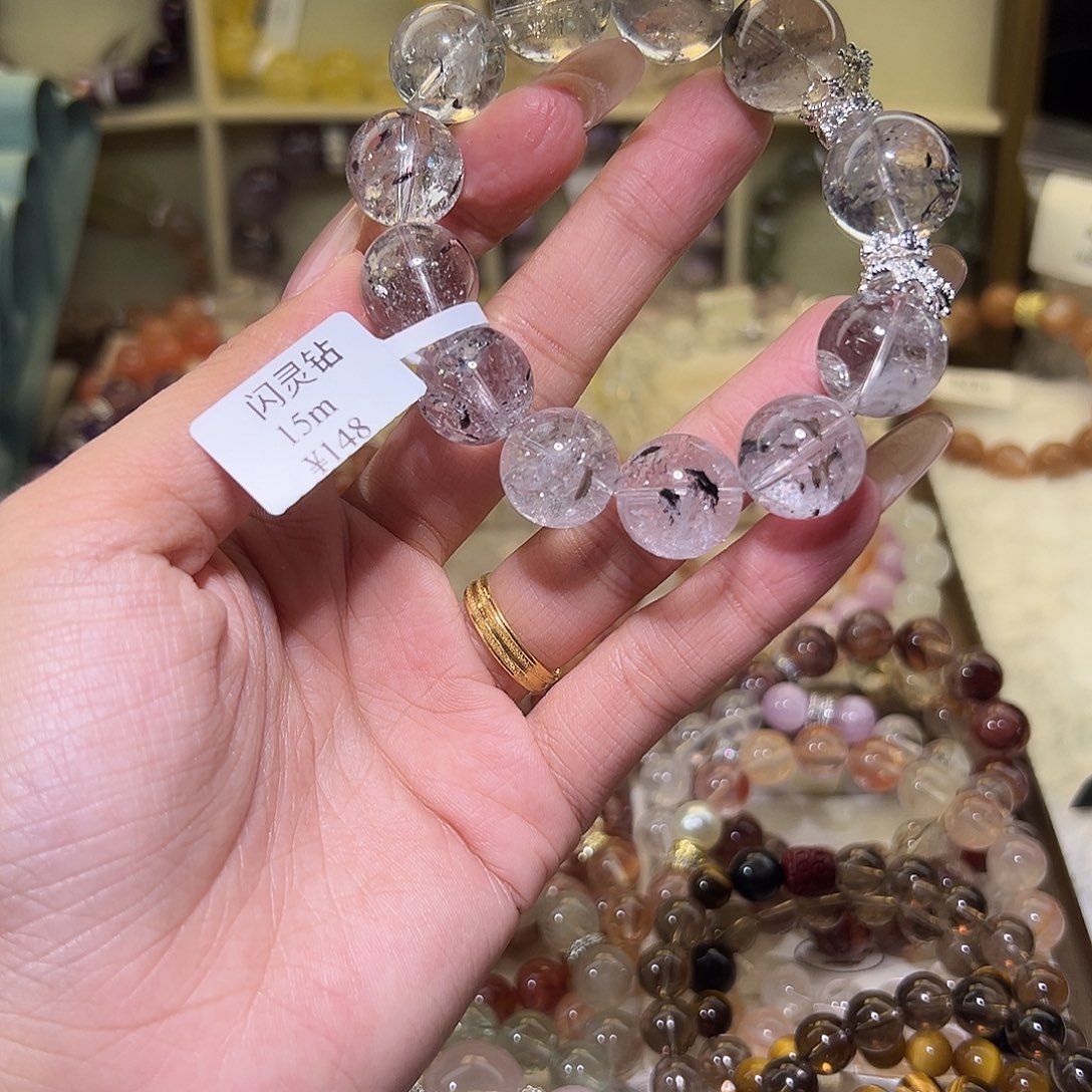 水晶手链未镶嵌S****a48小时鉴赏