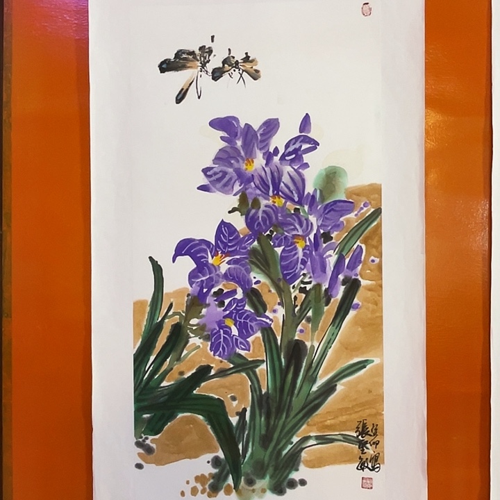 国画张圣敏先生纯手绘作品