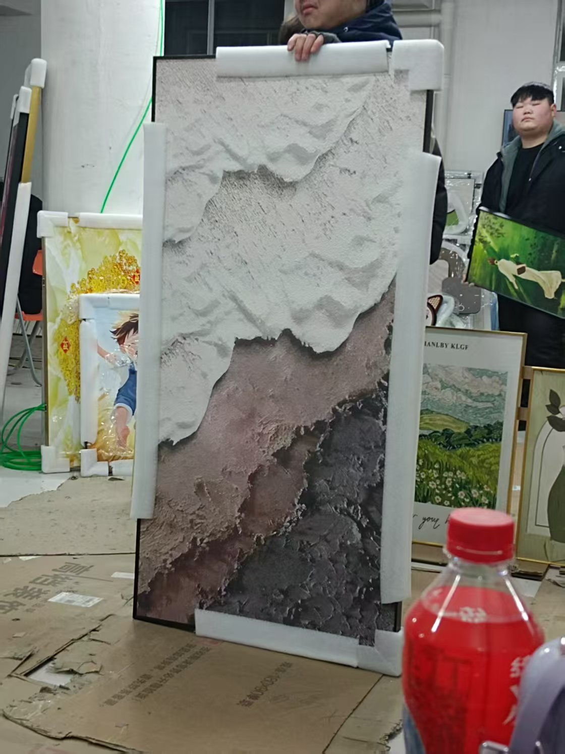 抽象风格专用栏挂画餐厅斗70140