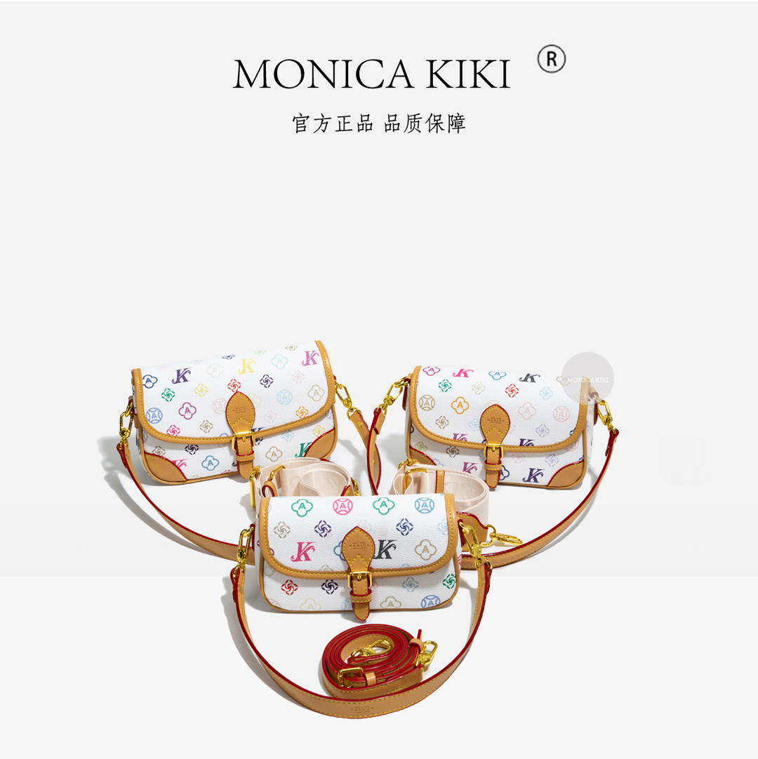 【法棍包 彩色】春夏时尚复古百搭年轻便携女斜挎小包休闲印花小众