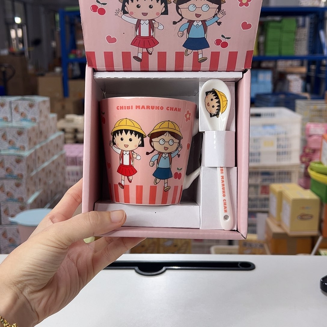 瓷小丸子小玉马克杯