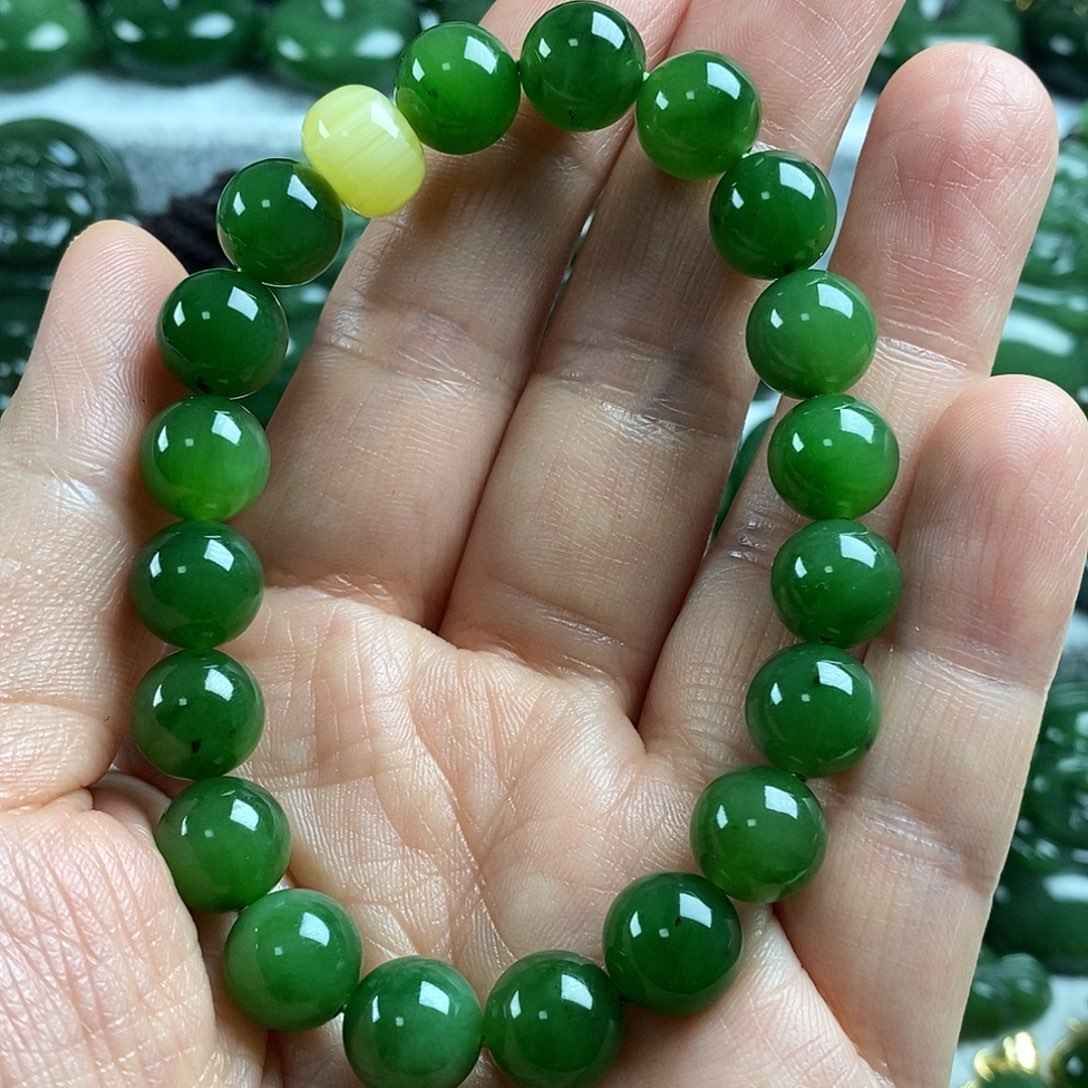 和田玉未镶嵌耳饰