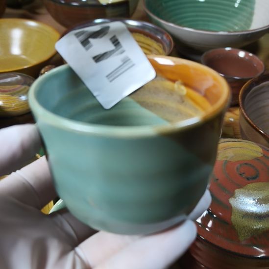 瓷片磁州窑五厂盘碗壶杯有瑕疵