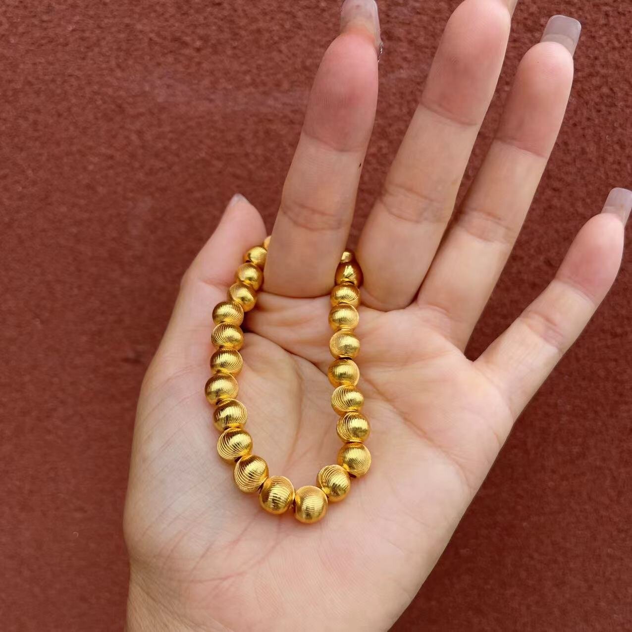 足银合成锆石手链 418-精工猫眼手串