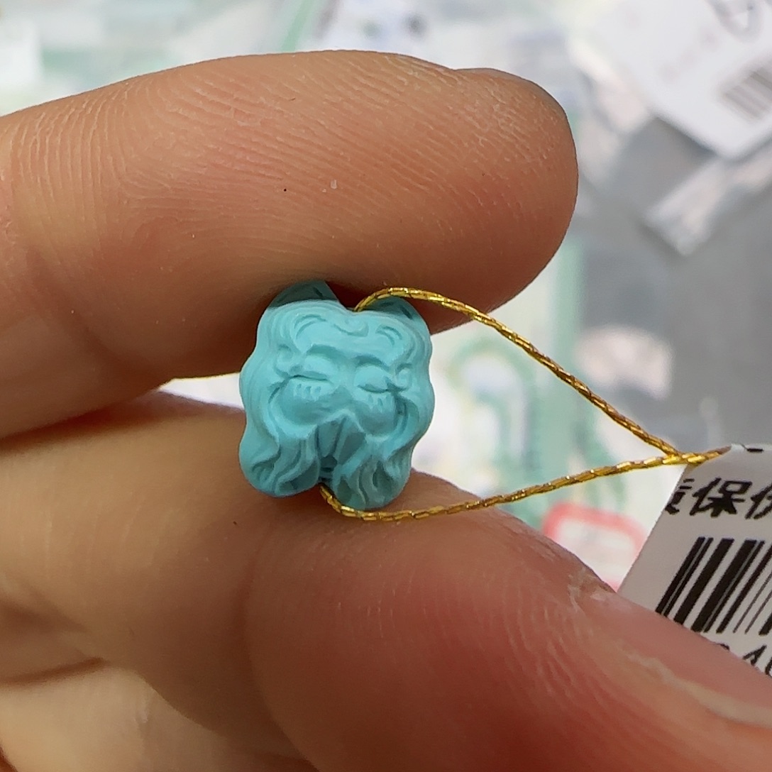 绿松石珠宝半成品未镶嵌