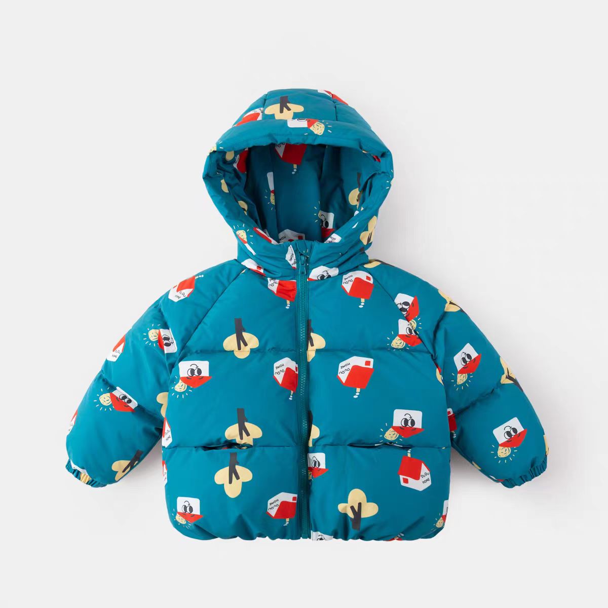 794肚肚蓝色棉服（以直播衣服为准）婴幼儿衣服