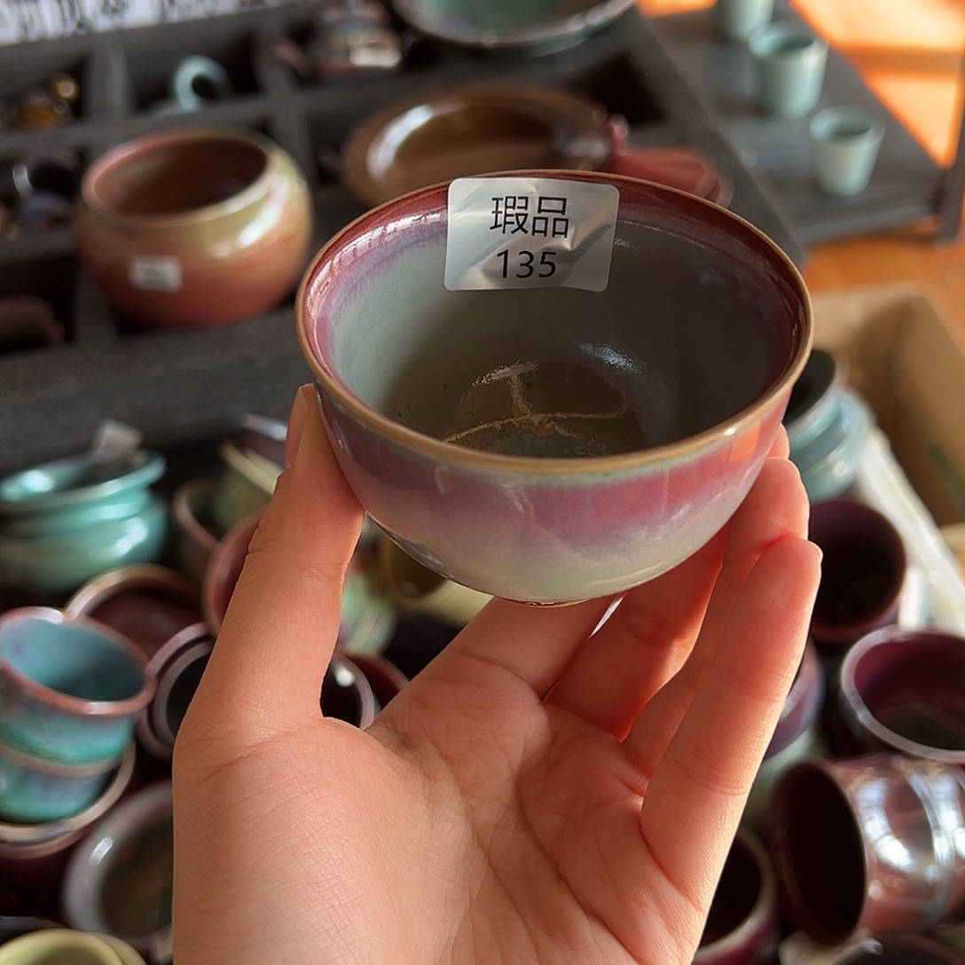 摆件陶窑口自销原矿钧瓷