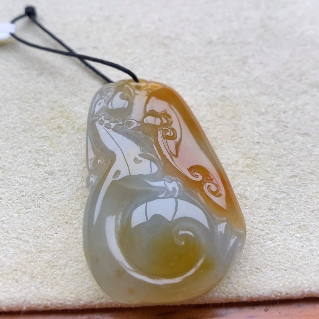 翡翠未镶嵌颈饰吊坠17