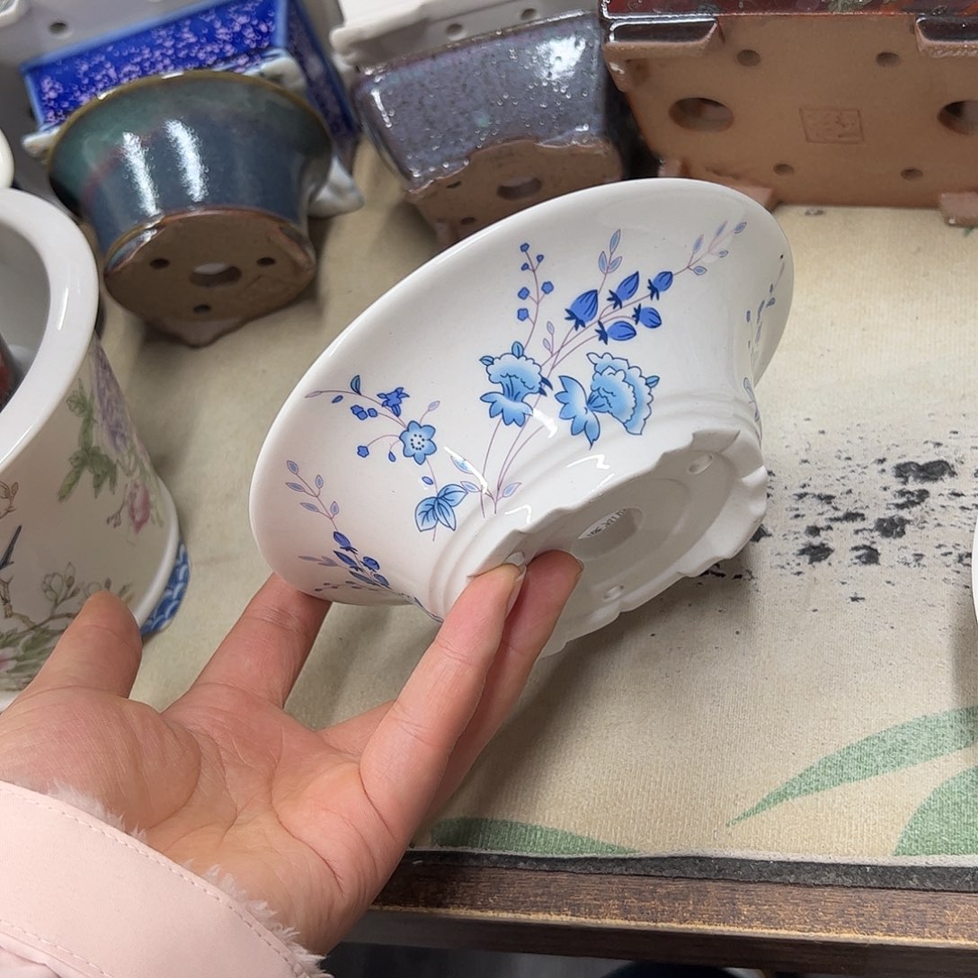 花盆紫砂332号瑕疵15/5cm