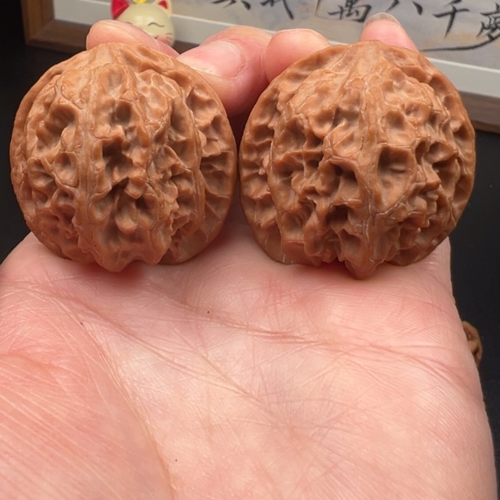 文玩核桃把件全品苹果园