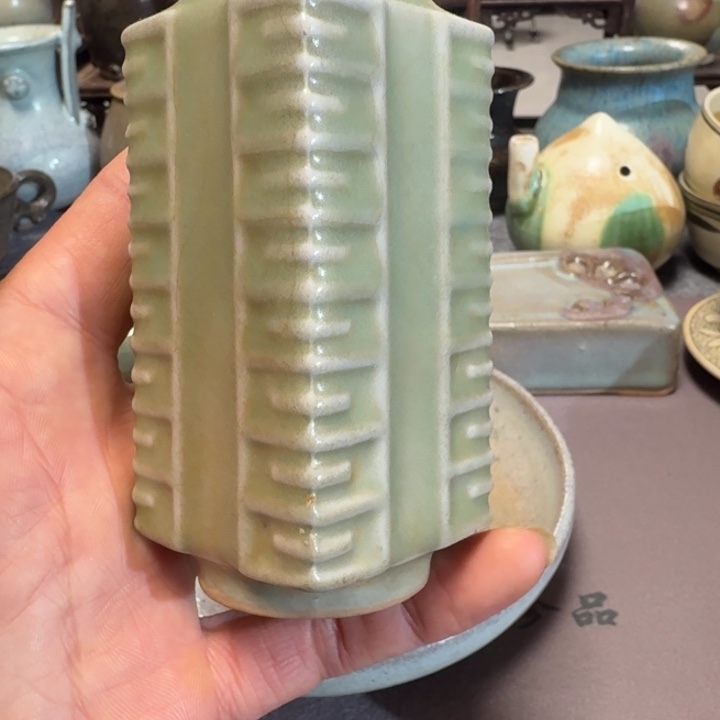 华***中摆件时观收藏，亏本冲量