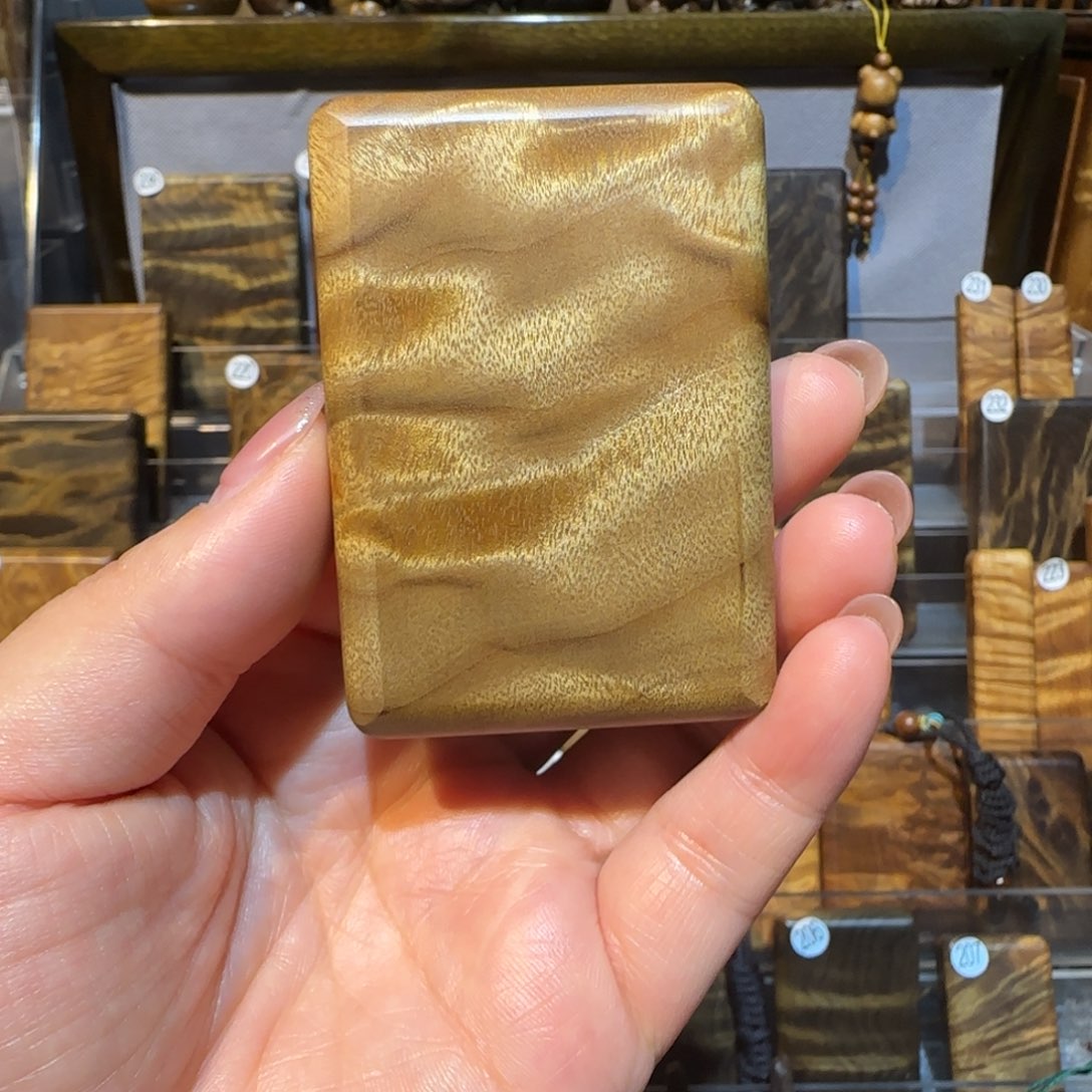 楠木（金丝楠）把件金丝楠木小叶桢楠，定制款不退不换