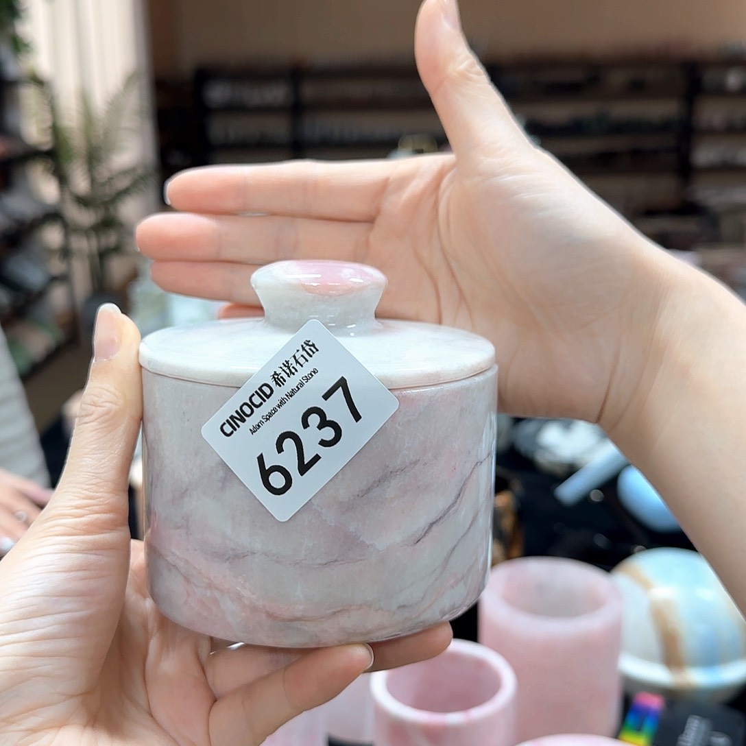 石材莆***妹粉澳宝储物罐6237