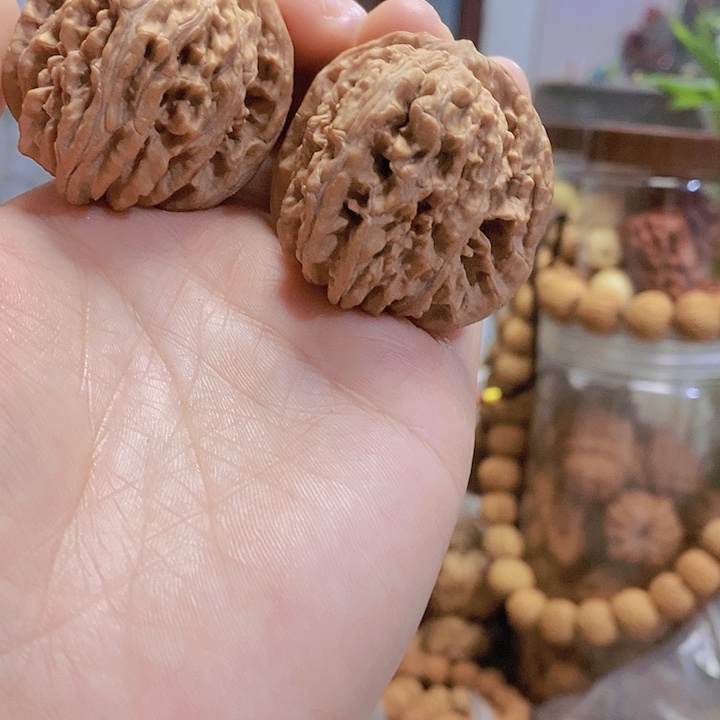 【闪购商品】文玩核桃把件41四座楼练手