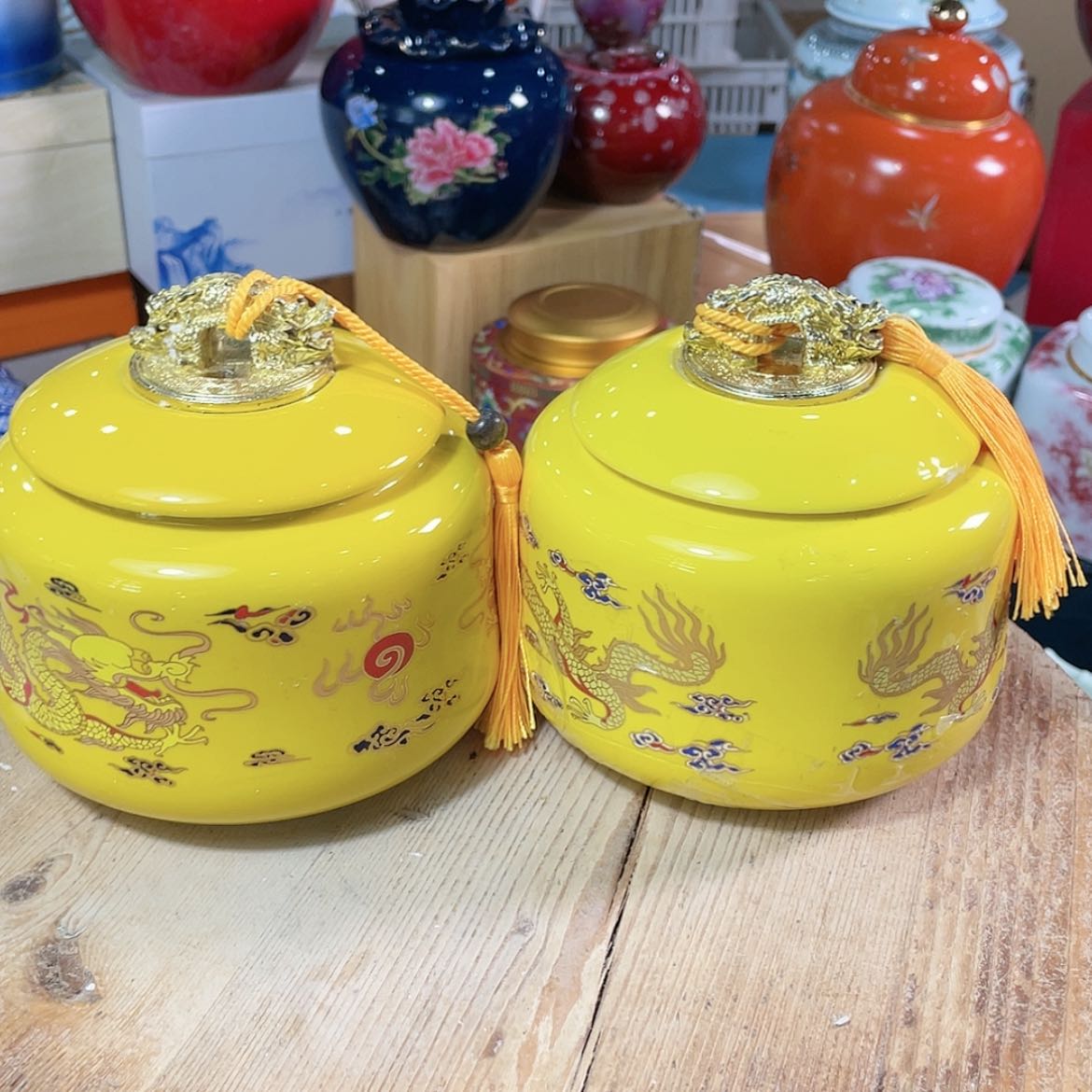 【闪购商品】罐陶瓷茶叶罐密封罐