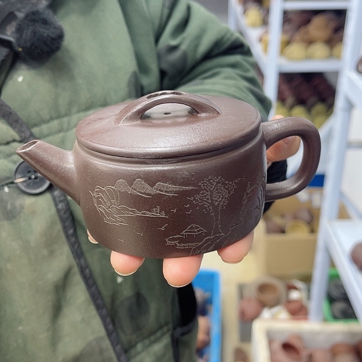 紫砂茶壶宜兴紫砂壶瑕疵