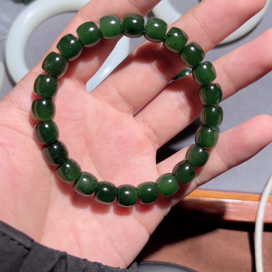 和田玉手链未镶嵌