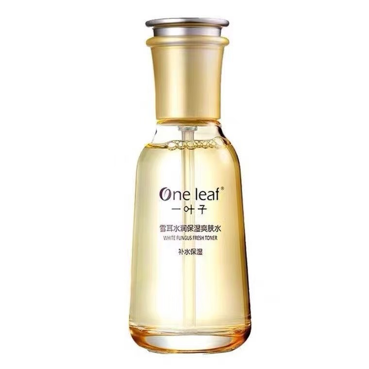 一叶子雪耳水润保湿爽肤水裸瓶