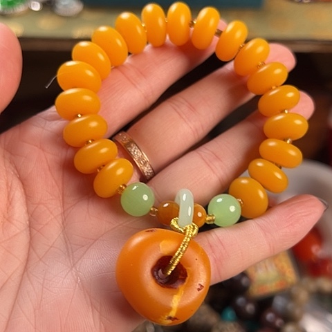 滴血莲花菩提吊坠