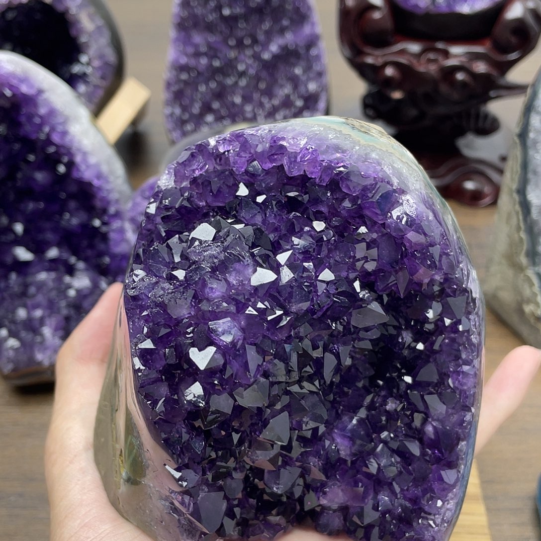 未镶嵌大型摆件（非配饰）紫晶