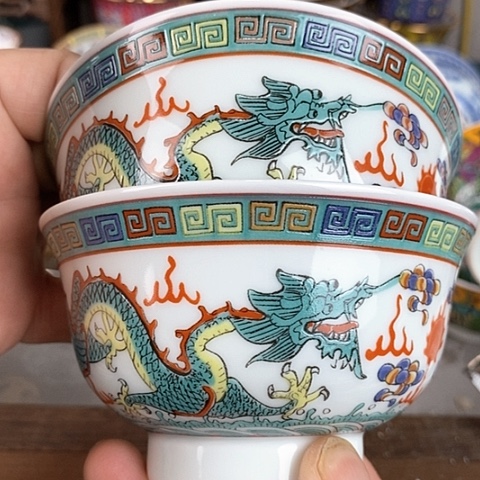 景德镇陶瓷藏式茶碗