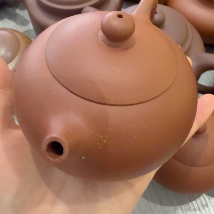 紫砂茶壶230cc红降坡西施