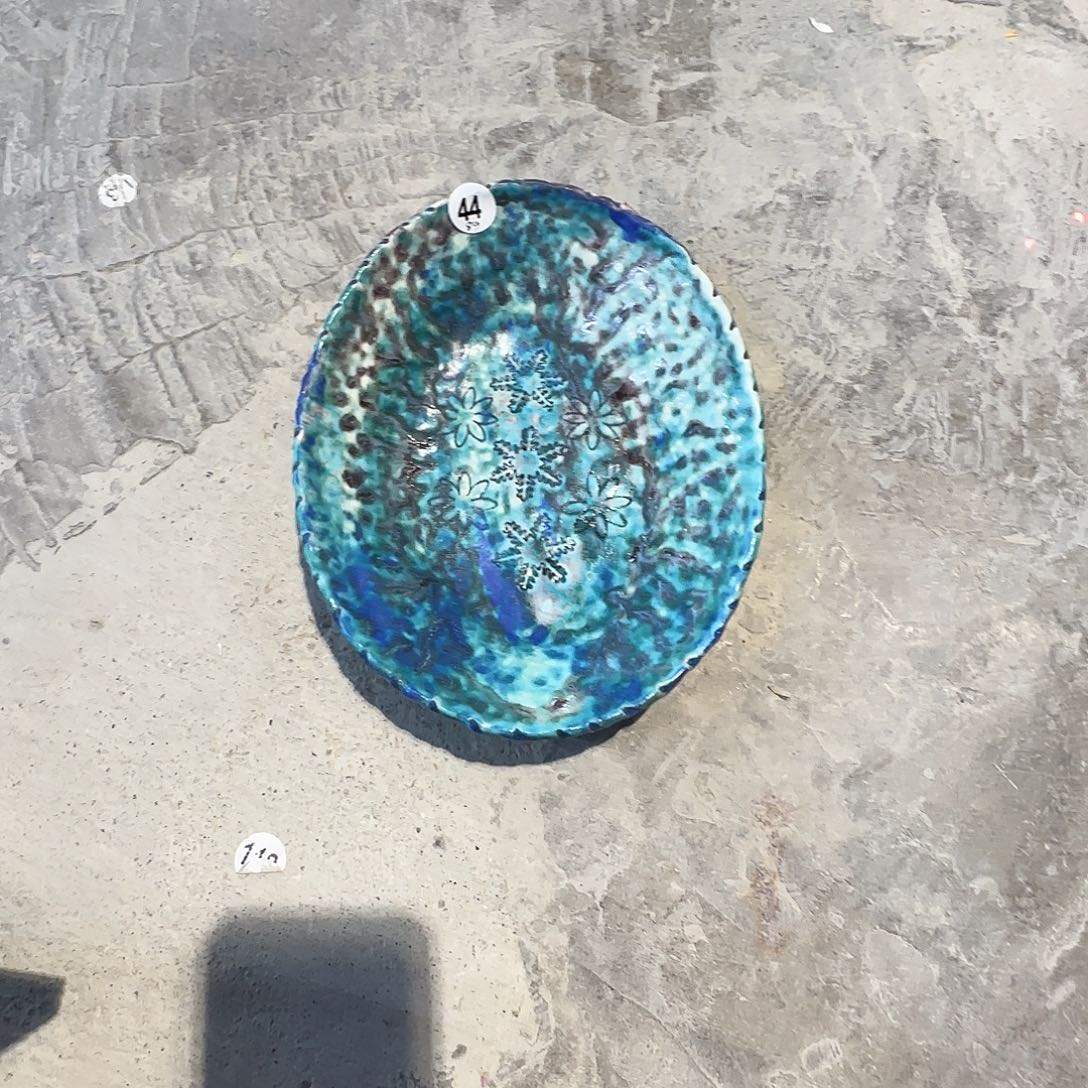 清***影纯手工咖啡杯盘碗