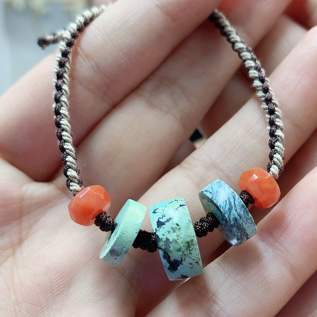 未镶嵌绿松石珠宝奇石