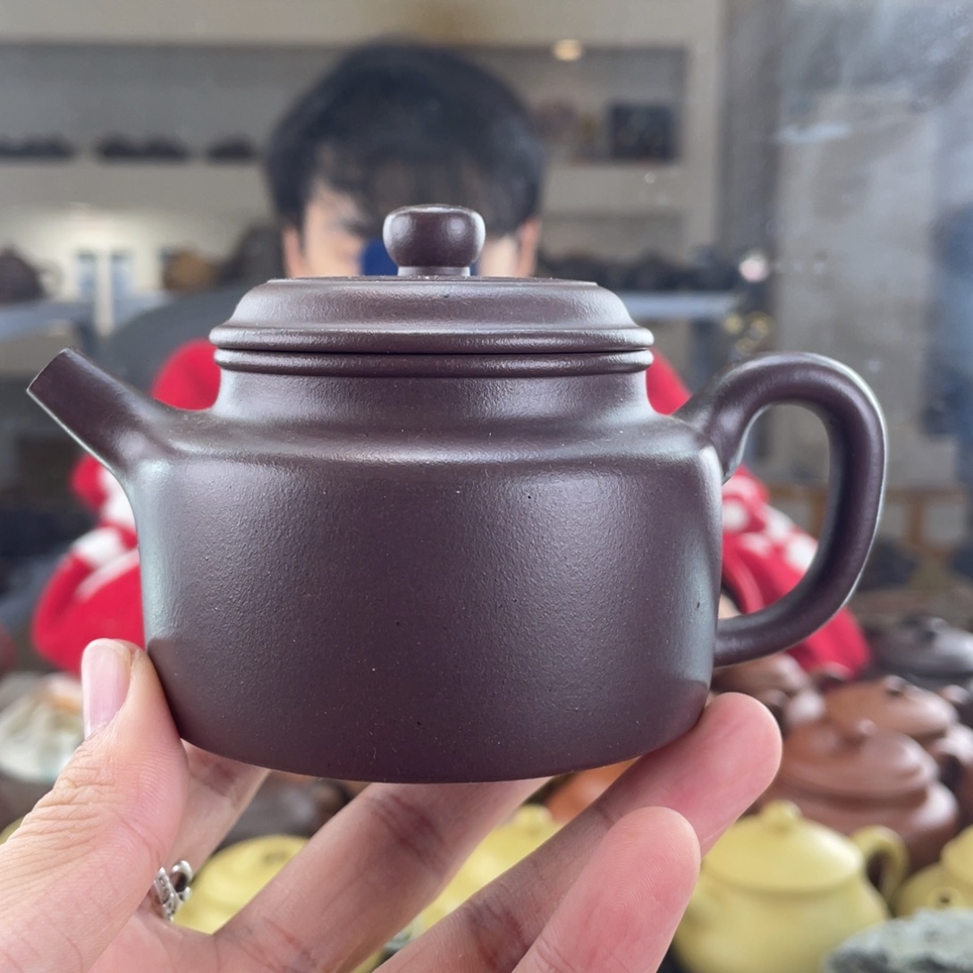 紫砂茶壶150cc老紫泥茶壶