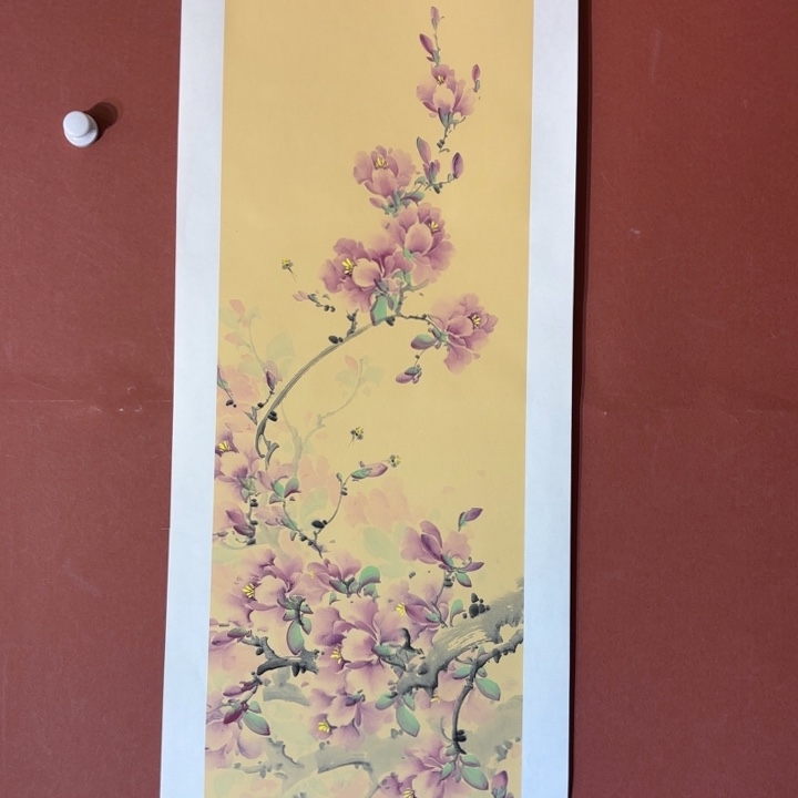 国画听兰老师花鸟