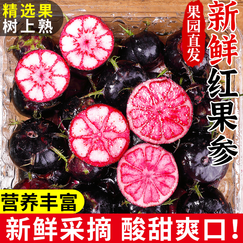 【顺丰送货上门】【红果参】云南红果参蜘蛛果新鲜采摘坏果包赔