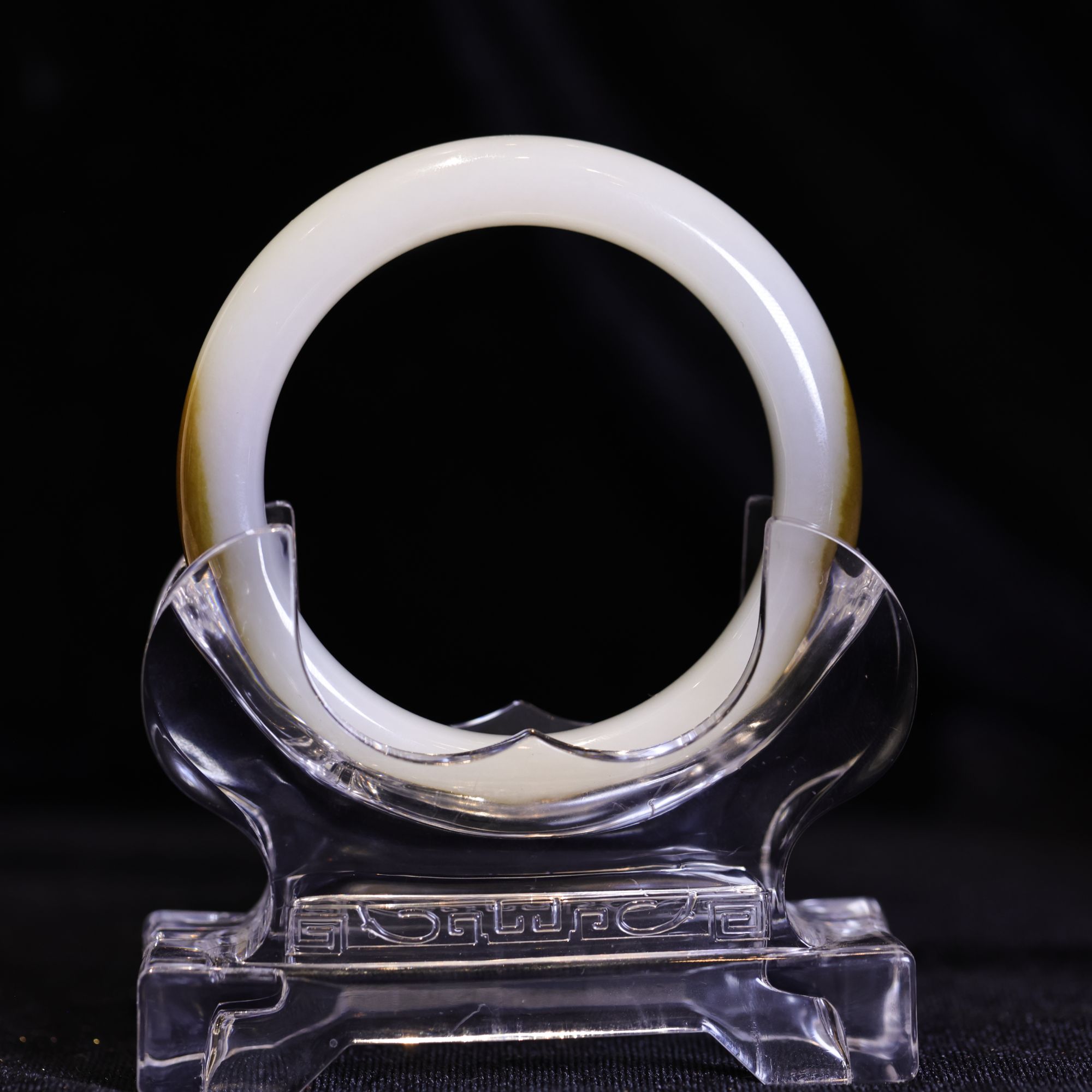 【新疆马爷珠宝】糖玉天地糖手镯  52.2/54.3/54.5圈口