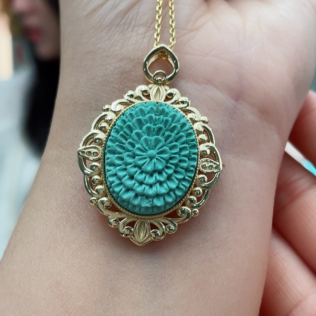 绿松石戒指银S925镶嵌