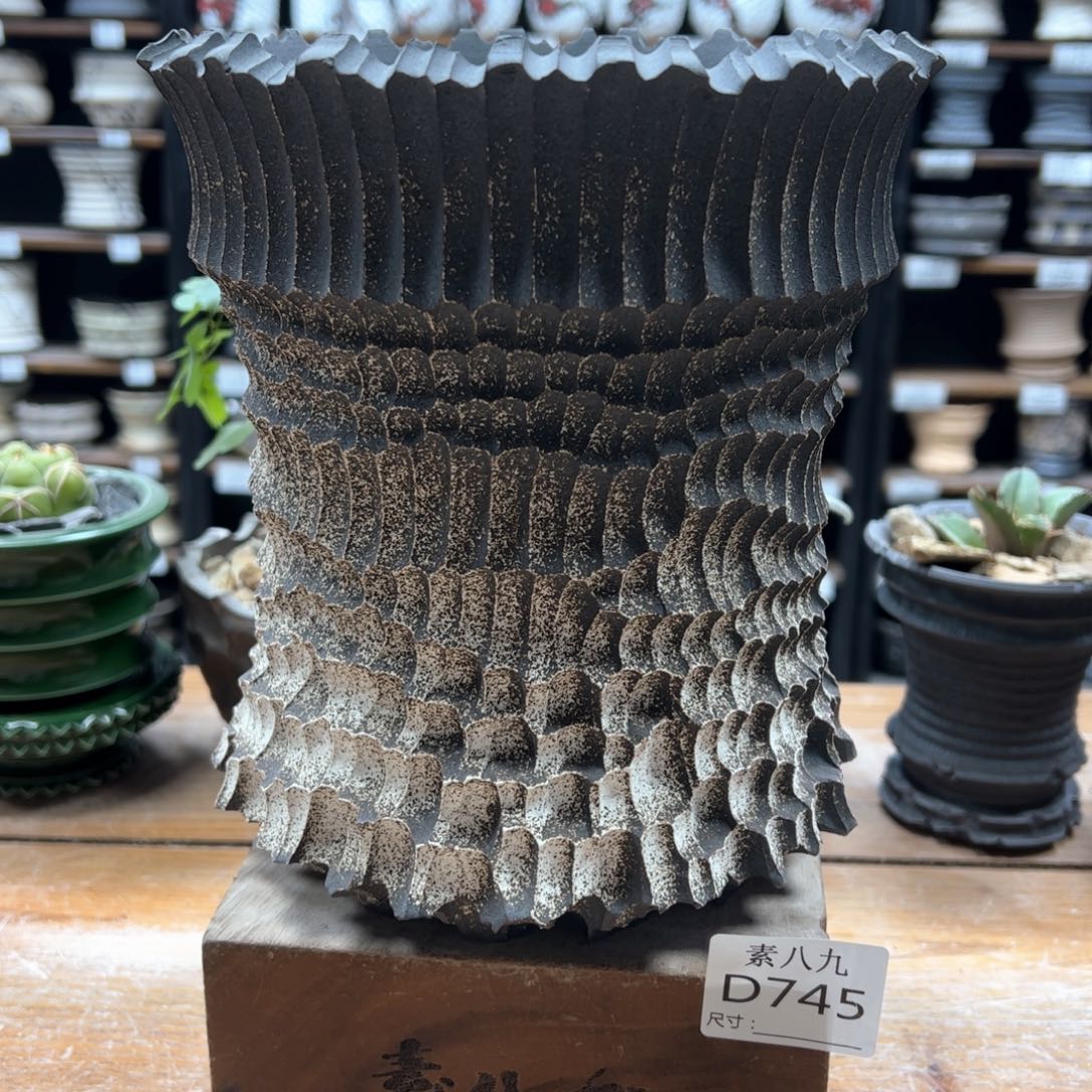 素八九陶瓷内口16.5高20.5