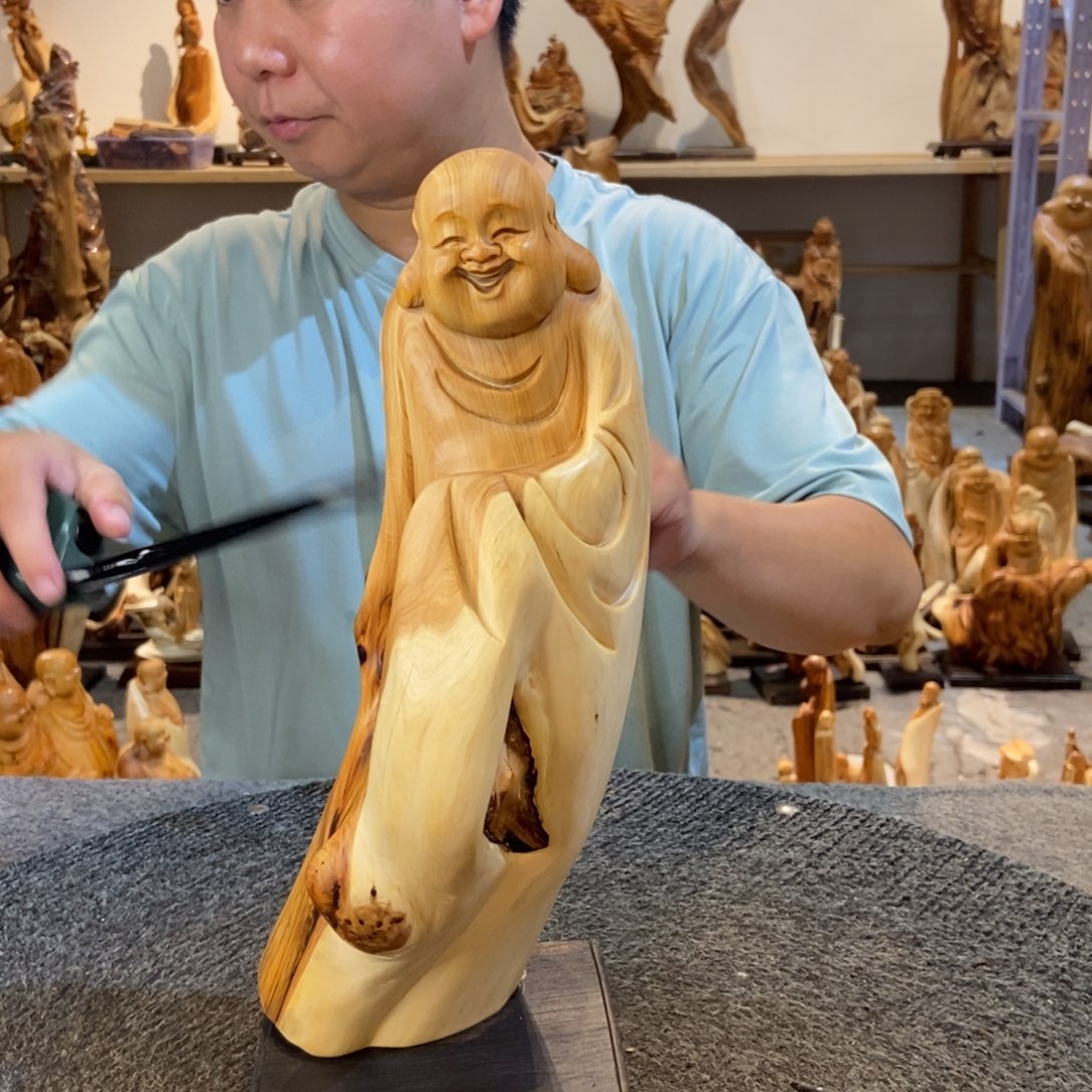 柏木（崖柏）太行崖柏根雕摆件