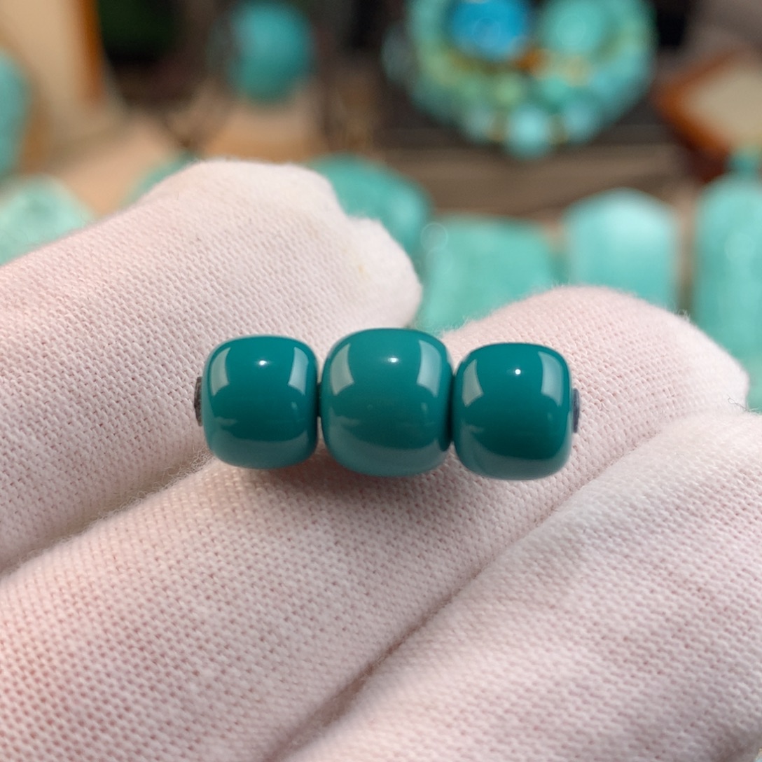 绿松石未镶嵌三件套老型卡8