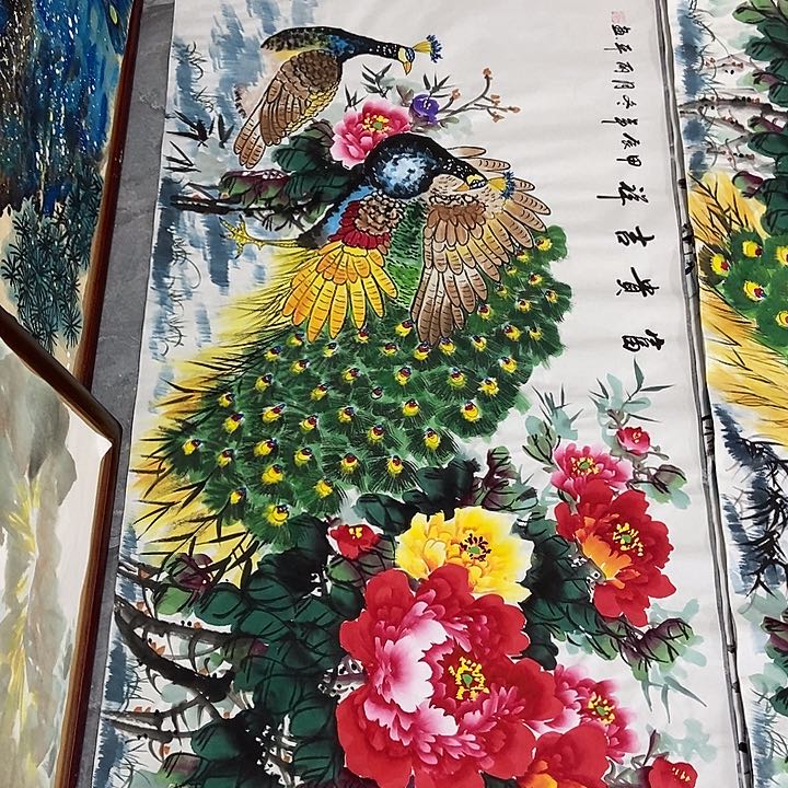 三个张画廊直播间！