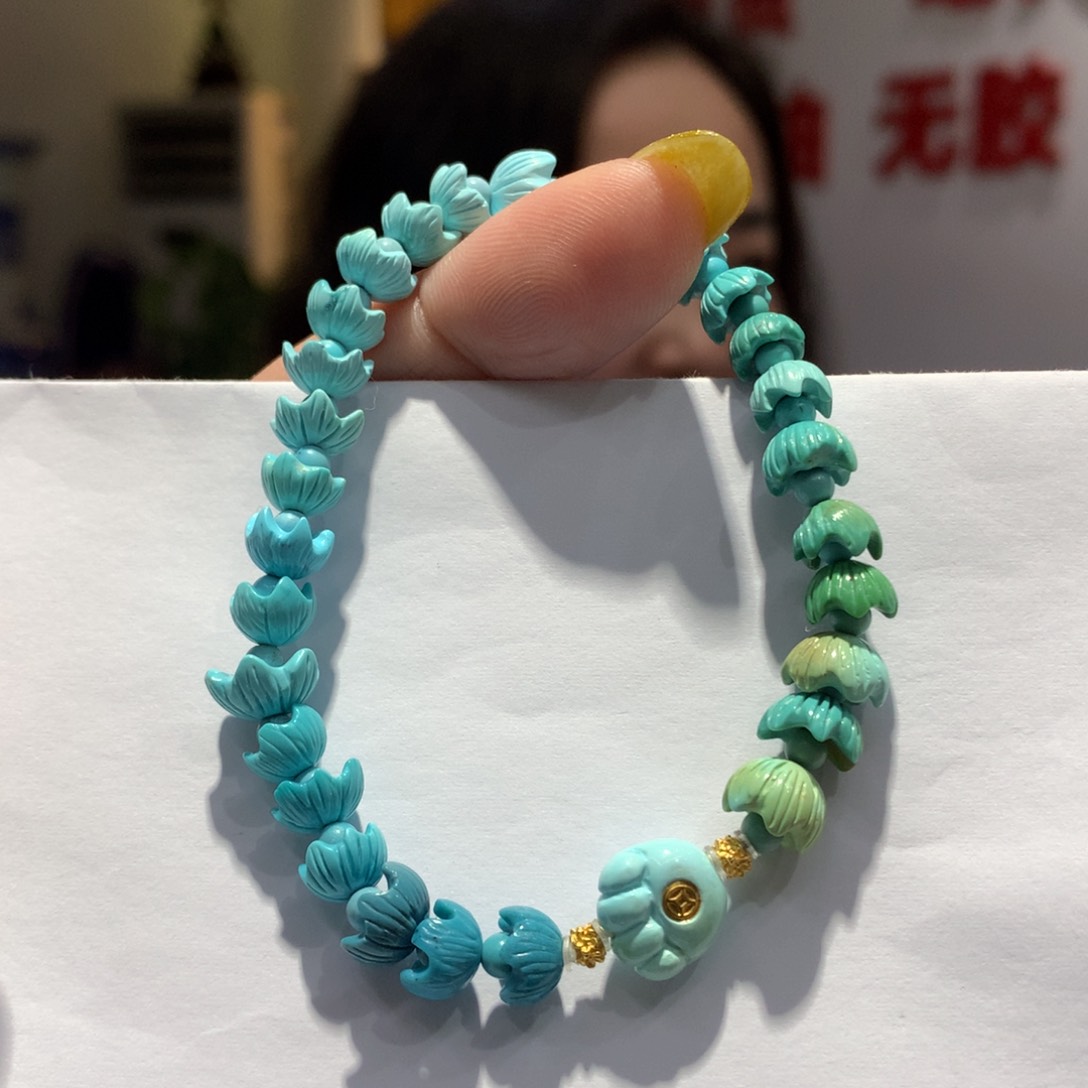 未镶嵌绿松石单圈