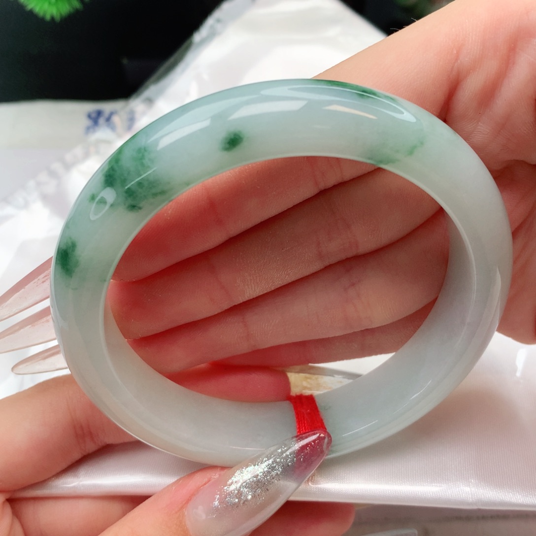 未镶嵌手镯翡翠正圈61