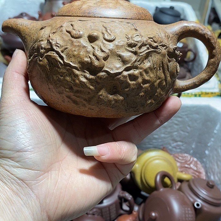 紫砂茶壶紫砂微笑 