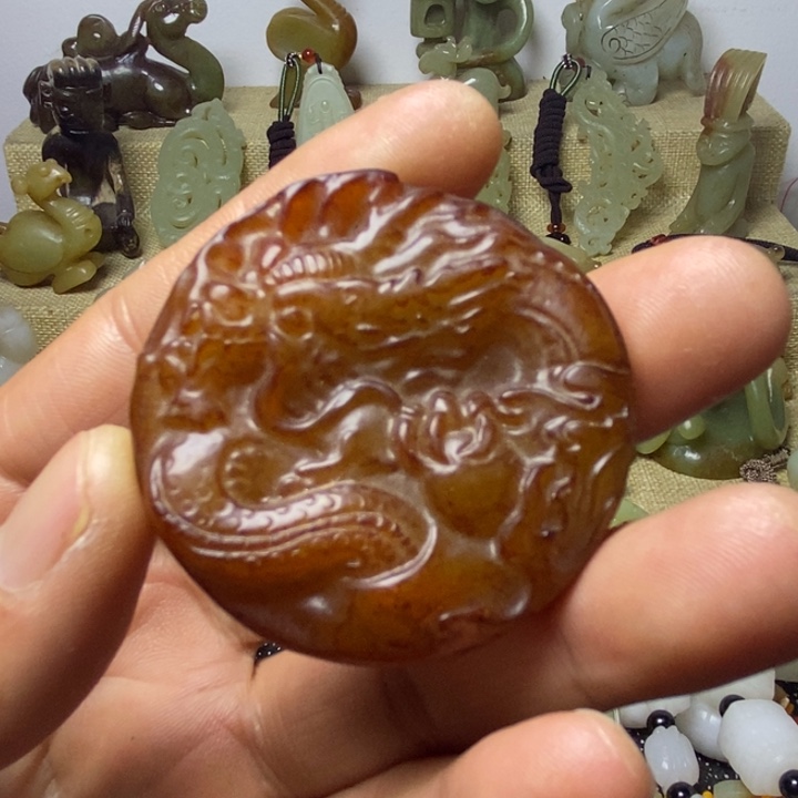 和田玉挂件未镶嵌