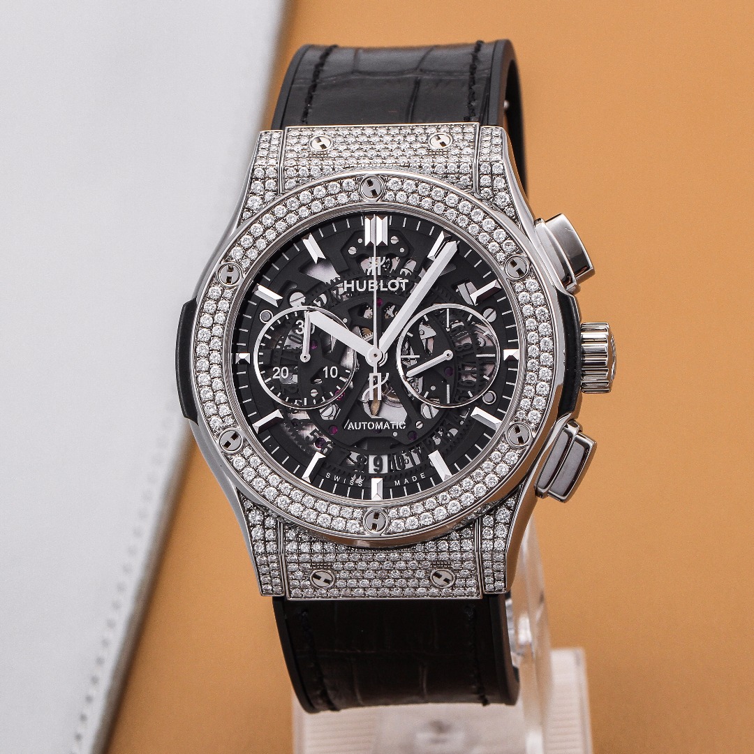 99新 Hublot/宇舶表 宇舶经典融合/单表/525.NX.0170.LR/自动机械