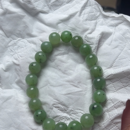 雨***樱独山玉未镶嵌手链