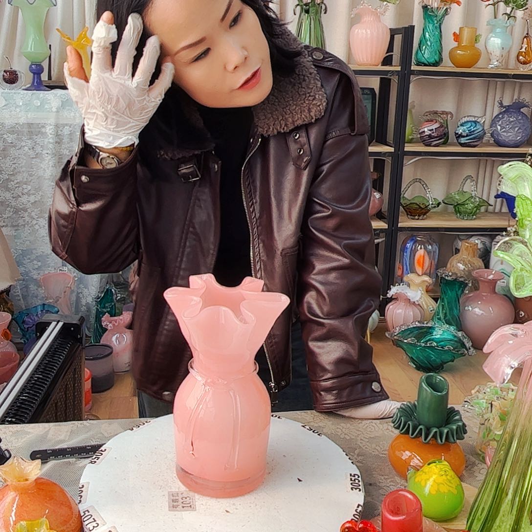 福袋瓶福利家悦琉璃工艺品