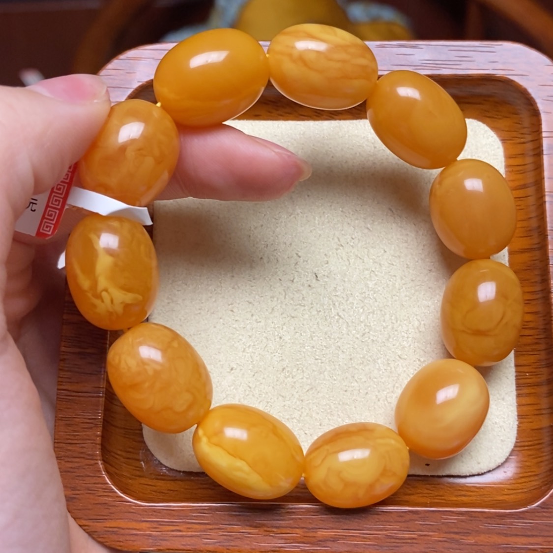 【闪购商品】蜜蜡手链未镶嵌手串