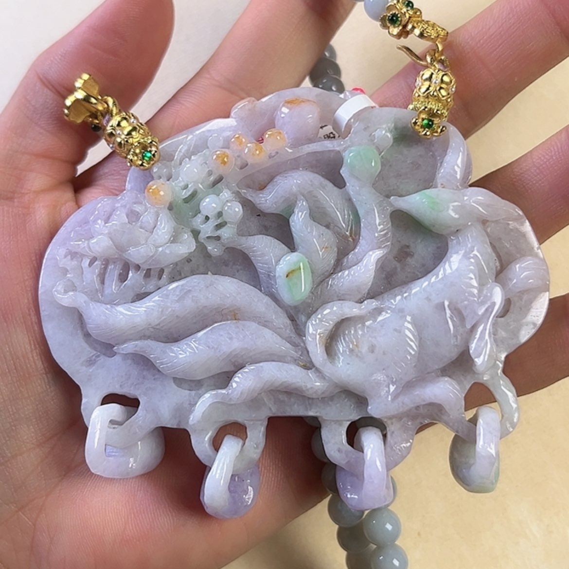 【闪购商品】翡翠颈饰未镶嵌挂件