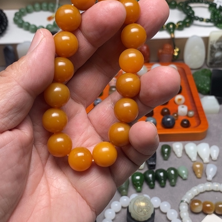 石英质玉未镶嵌手链