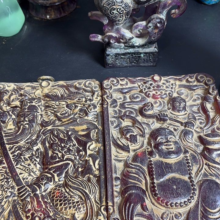 翼***事把件白玉菩提一个一个