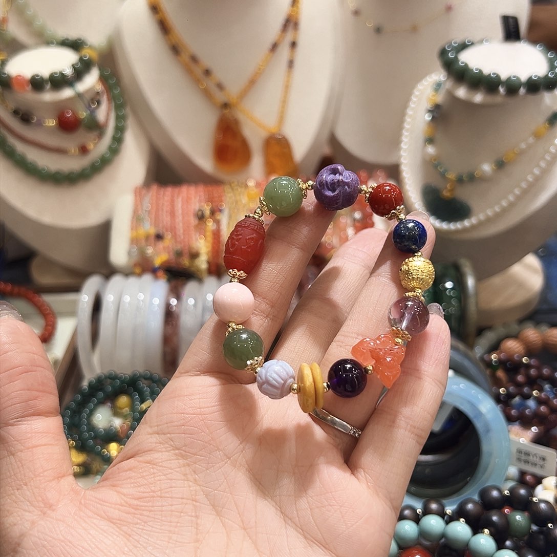 未镶嵌手链和田玉楸*